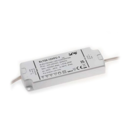 SLT20-24VFC-1, Self LED-Schaltnetzteile, 20W, IP44, Konstantspannung, SLT20-VFC-1 Serie