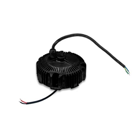 HBG-160-24AB, Mean Well LED-Schaltnetzteile, 160W, IP65, CV und CC (mixed mode), dimmbar, einstellbar, runde Bauform, HBG-160 Se