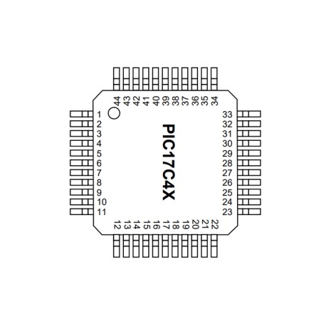 PIC17C42A-16/PQ, Microchip 8-Bit-Microcontroller, PIC Serie