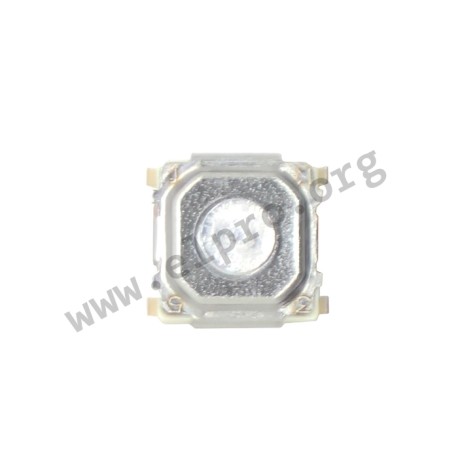 EVQPLMA15, Panasonic Leiterplattentaster, SMD, 4,9x4,9mm, 1N/1,6N/2,6N, EVQPL Serie