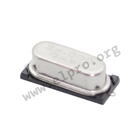 QCS3.68640F18B23R, Qantek Quarze, SMD, HC 49/U-S Gehäuse, 12,5x4,8x4,4mm, QCS Serie