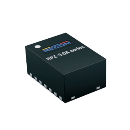 RPZ-3.0A-CT, Recom DC/DC switching regulators, 3A, QFN housing, RPZ-3.0A-CT series