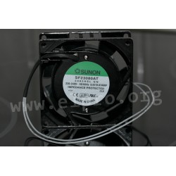 SF23080AT-2082HBL.GN, Sunon fans, 80x80x25mm, 230V AC, MA/SF/CF series