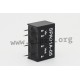 SPA01B-05, Mean Well DC/DC converters, 1W, SIL6 housing, SPA01 series SPA01B-05