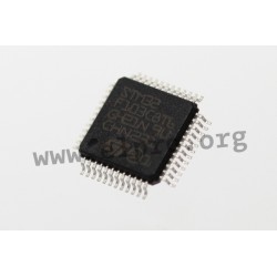 STM32F103RBT6, STMicroelectronics 32-Bit flash microcontrollers, ARM-Cortex-M3, STM32F series