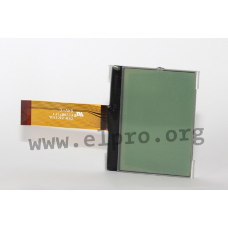 DEM240160AFGH-PW, Display Elektronik FSTN LCD displays, 240x160