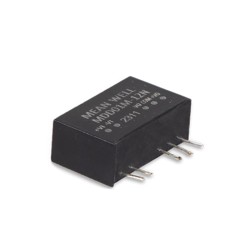 MDD01L-05N, Mean Well DC/DC converters, 2W, SIP/SIL7 housing, for medical technology, MDD01-N series