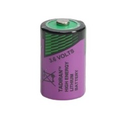 SL-2780/S, Tadiran lithium thionyl chloride batteries, 3,6V, SL-700 and SL-2700 series