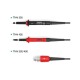 TT-HV 200, Testec high test probes, for oscilloscopes, up to 350MHz, TTHV series TT-HV 200