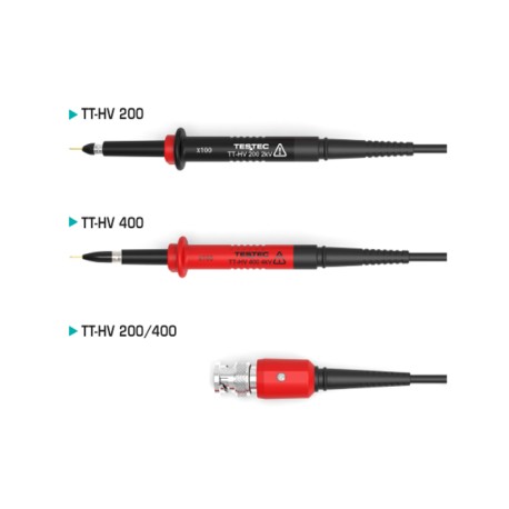 TT-HV 200, Testec high test probes, for oscilloscopes, up to 350MHz, TTHV series