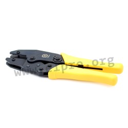 HT-2C3, Hanlong crimping pliers, for end sleeves, receptacles and crimping contacts, HT series