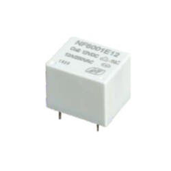 NF6-001E12, NF PCB relays, 12A, 1 changeover or 1 normally open contact, NF6 series