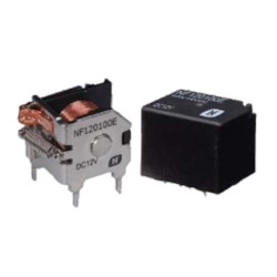 NF120-001E12S, NF PCB relays, 40A, 1x changeover contact , NF120 series