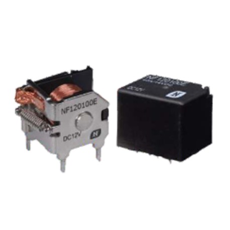 NF120-001E12S, NF PCB relays, 40A, 1x changeover contact , NF120 series