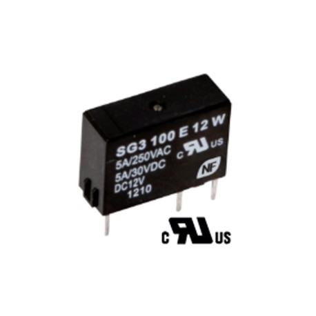 SG3100E12W, NF PCB relays, 5A, contact: 1x normally open contact, SG3 series