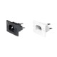 3-134-880, Schurter IEC appliance inlets, 70°C, snap-in mounting, 6080 series 3-134-880