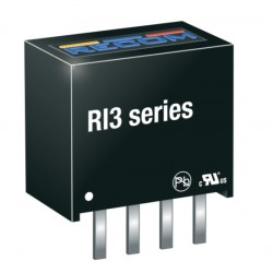 RI3-0509S, Recom DC/DC converters, 3W, SIL4 housing, RI3 series