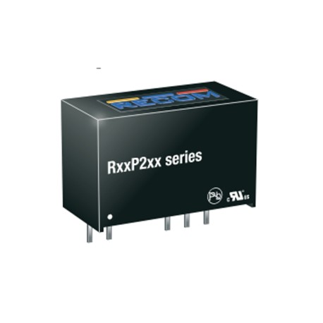 R15P215S, Recom DC/DC-Wandler, 2W, SIP/SIL7-Gehäuse, für medizinische und IGBT Applikationen, RxxP2xx Serie