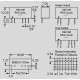 RKZ-0505S/P, Recom DC/DC converters, 2W, SIL7 housing, for medical technology, RKZ series RKZ-0505S/P