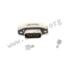 15-006443, Conec pin strips, IP67, snap-in, soldering pins, straight, 15-0006_ SlimCon series