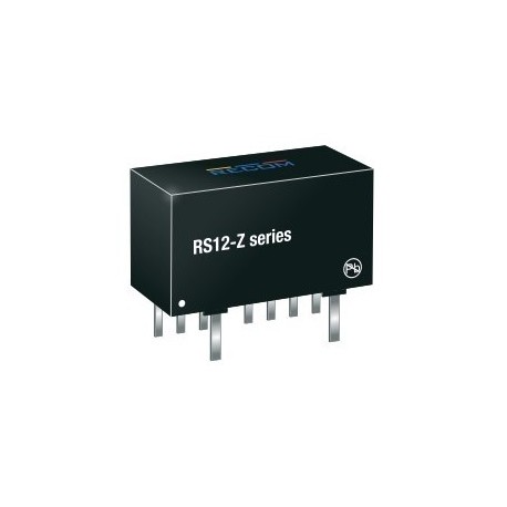 RS12-243.3SZ, Recom DC/DC converters, 12W, SIL8 housing, RS12-Z series