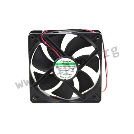 MFC0251V2-000U-A99, Sunon fans, 120x120x25mm, 12V DC, EEC/MEC/HAC series