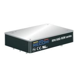 RPA150Q-11012SRUW/P, Recom DC/DC converters, 150W, 1/4 brick housing, RPA150Q-RUW series