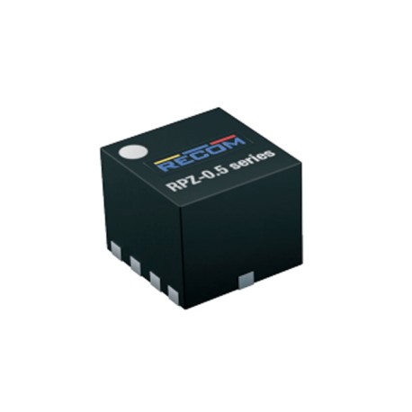 RPZ-0.5-R, Recom DC/DC switching regulators, 0,5A, QFN housing, RPZ-0.5 series