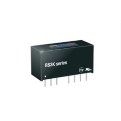 RS3K-0505D/H3, Recom DC/DC converters, 3W, SIL8 housing, RS3K-Z series