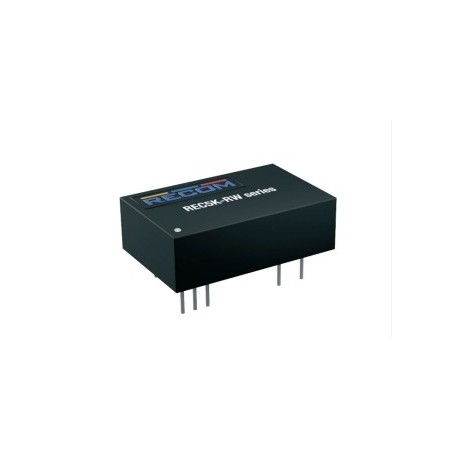 REC5K-2405SRW/H4/A, Recom DC/DC converters, 5W, DIL24 housing, REC5K-RW series