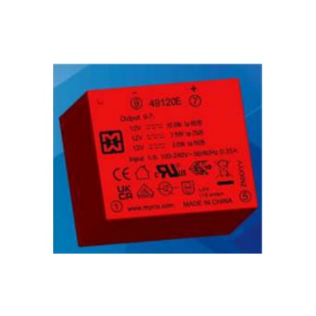 49033E, Myrra AC/DC converters, 5 to 20W, enclosed, 49xxxC / 49xxxE / 49xxxG series