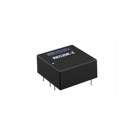 REC20K-2412DZ, Recom DC/DC converters, 20W, 1"x1" housing, REC20K-Z series