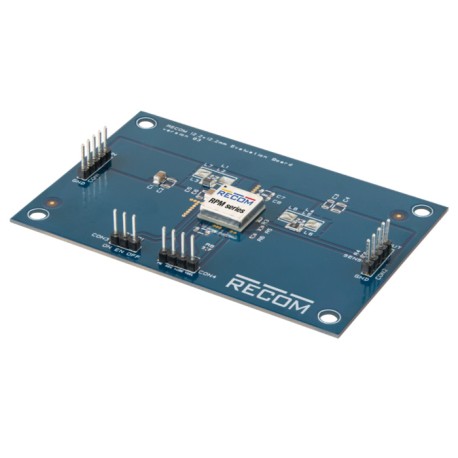 RPM3.3-1.0-EVM-1, Recom DC/DC-Wandler, 1A, LGA25-Gehäuse, RPM-1.0 und RPM-1.0-CT Serie