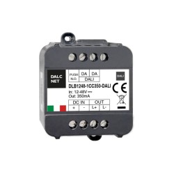 DLB1248-1CC350-DALI, Dalcnet PWM dimmers, 576W, IP20, plastic case, DLB series