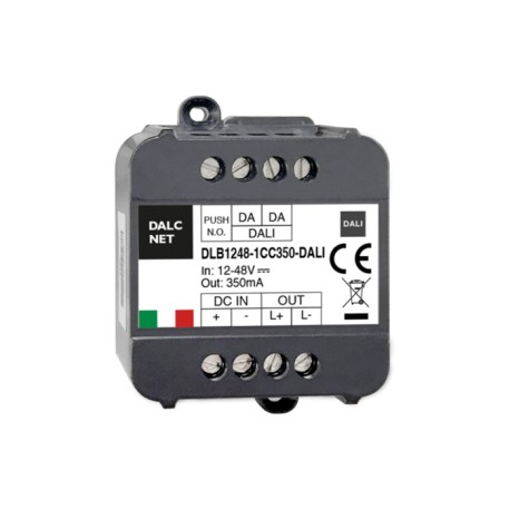 DLB1248-1CC700-DALI, Dalcnet PWM dimmers, 576W, IP20, plastic case, DLB series