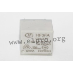 HF3FA/012-ZTF, Hongfa PCB relays, 10A, 1 changeover contact, HF3FA series