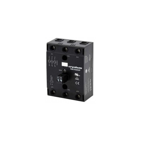 PM6760D25P, Sensata/Crydom solid state relays, 25 to 75A, 3x600V, thyristor output, AC voltage, 3-phase, PM6760 series