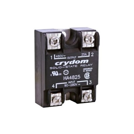 HD4875, Crydom solid state relays, 10 to 125A, 660V, thyristor output, CW48 and HD48 series