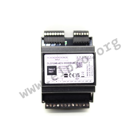 DLD1248-4CV-MODBUS, Dalcnet PWM-Dimmer, 960W, IP10, CV/CC, DLD Serie