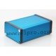 1455L2201BU, Hammond diecast extruded aluminium enclosures, with aluminium end panels, 1455 series 1455L2201BU