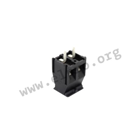 AKZ350/2-5.08-V-P3.5-BK-HT, PTR terminal blocks, pitch 5,08mm, 17,5A, screw-cage clamp principle, AKZ350 series