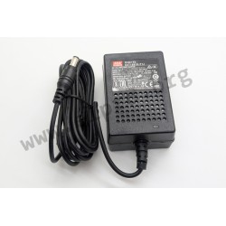 GST18B07-P1J, Mean Well external switching power supplies, 18W, energy efficiency Level VI, GST18B series