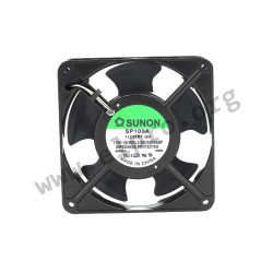 SP100A-1123XBT.GN, Sunon fans, 120x120x38mm, 115V AC, SP series