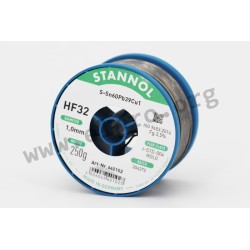 640101, Stannol soldering wires, 3,5% halogen-free flux, HF32 series