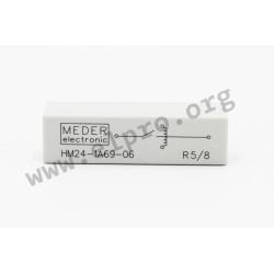 HM12-1A69-20-6, Standex Meder reed relays, 3A, HM series