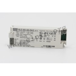 XLC-60-12-DA2, Mean Well LED-Schaltnetzteile, 60W, Konstantspannung, dimmbar, DALI 2.0-Schnittstelle, XLC-60 Serie