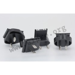 AC PLUG-MIX, Mean Well Eingangsstecker, für GE12I/18I/24I/30I/40I Serie