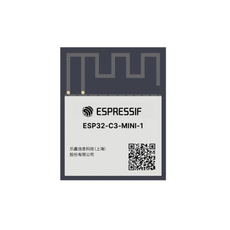 ESP32-C3-MINI-1-H4, Espressif WiFi modules, 802.11 b/g/n, bluetooth, ESP series