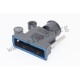 15-004680, Conec D-sub backshells, plastic, straight cable entry, 15-0046 and 15-0047 series 15-004680