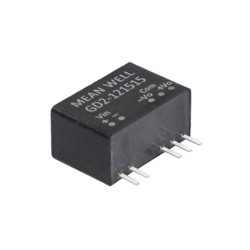 GD2-12203.5, Mean Well DC/DC converters, 2W, SIP7 housings, GD2 series